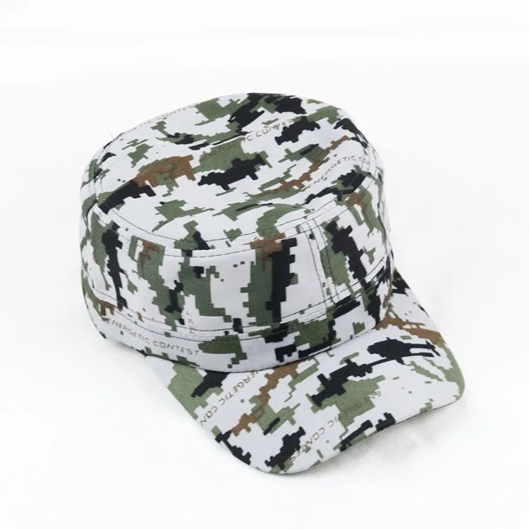 

2019 Summer New Style Listed Hipster Men Topee Camouflage Baseball Cap Breathable Casual Outing Brim Hat