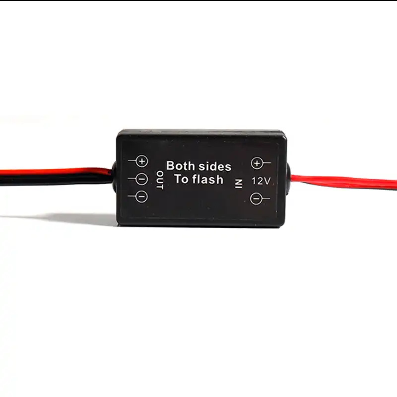 Strips LED DRL 12V Left//Right Car Truck Strobe Flash Module Box For Fog Lights