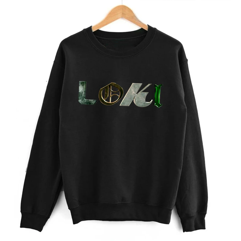 sweatshirts for women Loki Hoodies Women Men God of Mischief Letter Print Women's Hoodie Pullover Long Sleeve Crewneck Sweatshirt Y2k Clothes Tops matching hoodies Hoodies & Sweatshirts