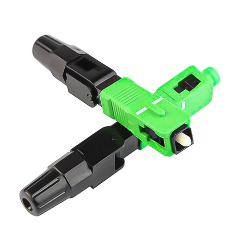 10PCs FTTH SC UPC/APC single-mode Fiber Optic Quick Connector FTTH SC APC Fiber Optic Fast Connector SC Connector Drop shipping