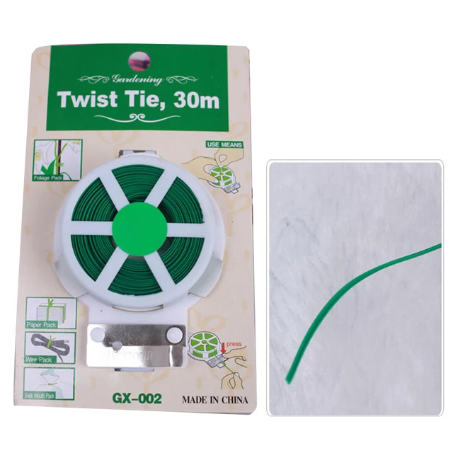 Hordozható, Nagy Teherbírású Műanyag Bevonatú Tekercs Huzal Csavarok Kertészüzemi Szerszám Növényi Ketrecek Üzem - Image 2