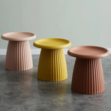 

Round Coffee Table Modern Simple Sofa Side A Few Personality Household Living Room Balcony Outdoor Simple Furniture For Home