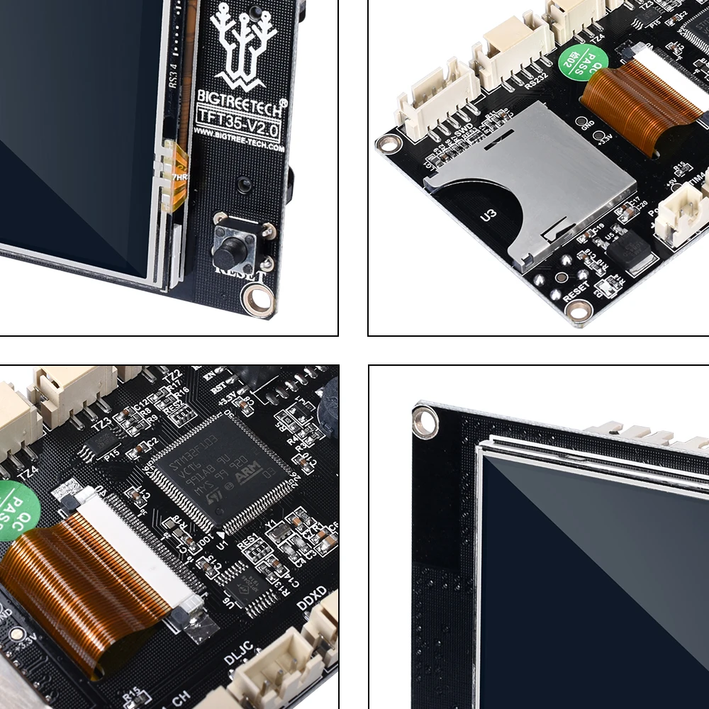 Плата управления BIGTREETECH SKR MINi E3 32 битная плата с сенсорным экраном TFT35 V2.0