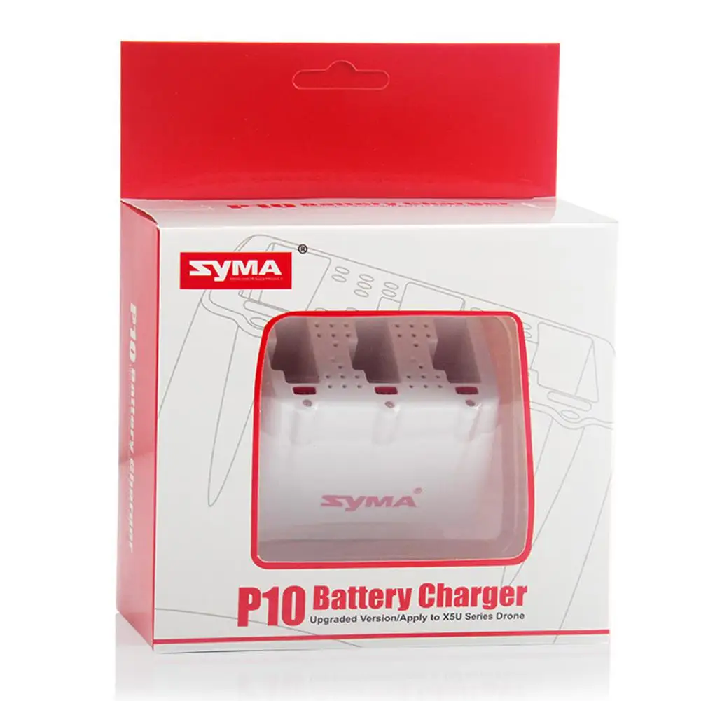 

RCtown SYMA X5UW Battery Charger Charging Box Accessories Set for RC Aircraft