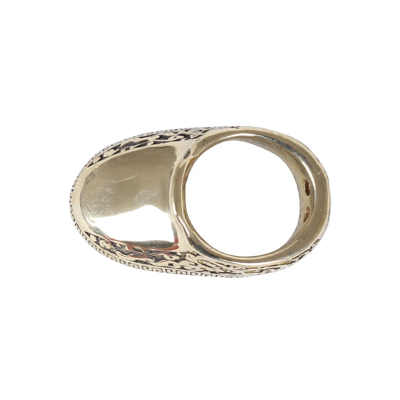 1pc 18-22mm Brass Archery Supply Lightweight Thumb Finger Guard Ring Buckle Hand Decoration Finger Protector Tool Archery 4