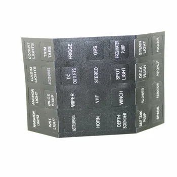 

LED Rocker Switch Panel Waterproof Replacement Accessories Car Boat 6 Gang