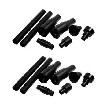 

16Pcs Fountain Pump Nozzle Set Garden Waterfall Plastic Spray Heads Nozzle Tube Valve Sprinkler Spray Head Mushroom/Flower Nozzl