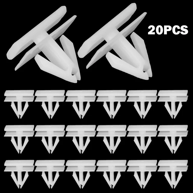その他 jun 20x Car Rocker Panel Moulding Auto Fastener Clips Nylon