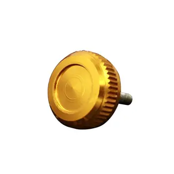 

New 2 Colors Fishing Wheel Rocker Screw Universal Repair Parts sturdy and durable Gold Rifle Aluminum Alloy Spinning Reel