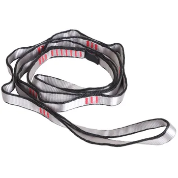 

New Outdoor Climbing Rope Climbing Auxiliary Rope Downhill Aerial Yoga Hammock Daisy Ring Sling Equipment Wear Ring