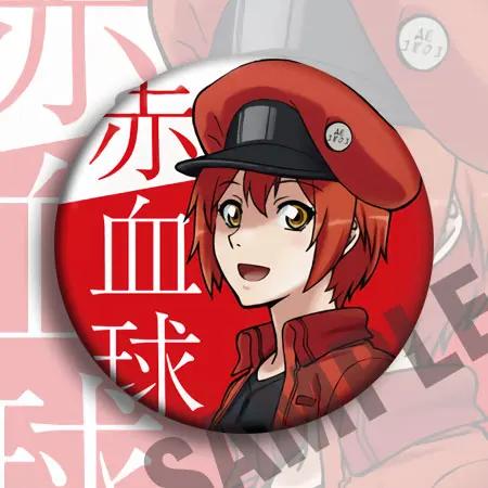 Cells at Work! Pass Case Red Blood Cell (Anime Toy) Hi-Res image list