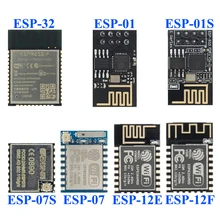 ESP8266 ESP-01 ESP-01S ESP-07 ESP-12E ESP-12F ESP-32 WI-FI série módulo sem fio transceptor sem fio 2.4G