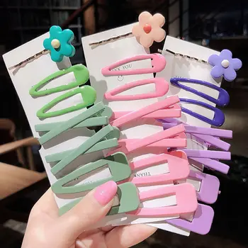 

Hot Sale 12PC/Pack New Simple Black Hair Clips Girls Hairpins BB Clips Barrettes Headbands For Women Hairgrips Hair Accessories