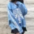 Weekeep Y2K Chic Print Уличная Одежда Негабаритный Свитер Женская Повседневная осень зима Вязаный джемпер Мода Свободный Трикотаж пуловеры