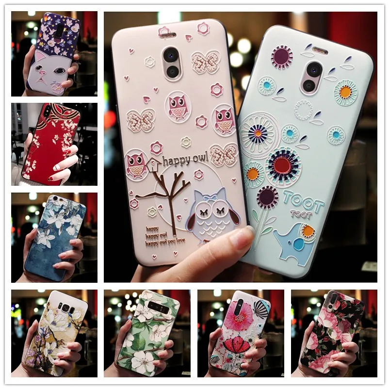 

For Oneplus 7T Case 3D Flower Silicone Emboss Phone Cover For One plus 7 Pro 5t 6 cases oneplus6T oneplus5 oneplus6 oneplus7t