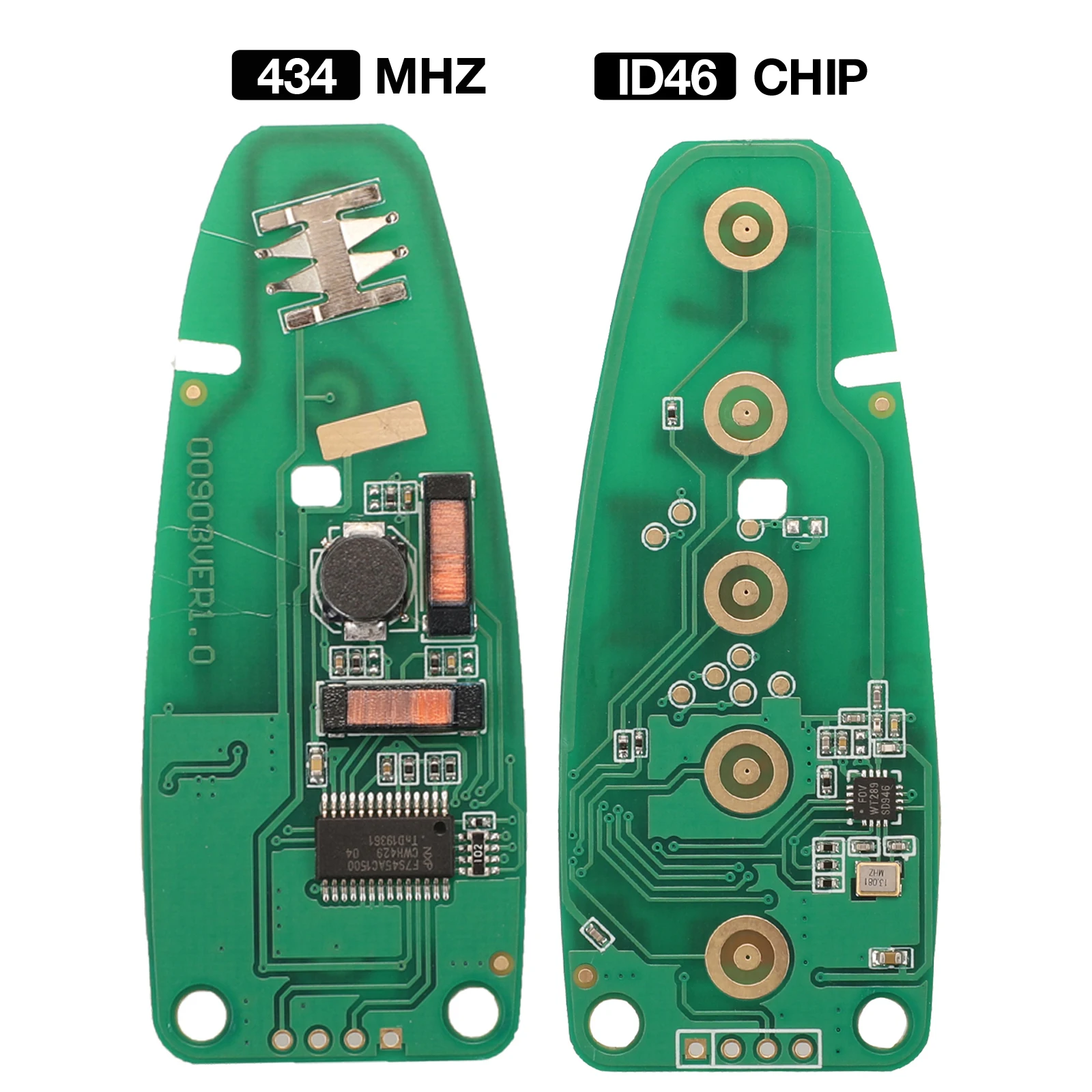 

Jingyuqin 434 МГц ID46 PCF7953 чип смарт-пульт дистанционного управления автомобильный ключ печатная плата для Ford Edge Escape Explore Flex Taurus 2011-2015