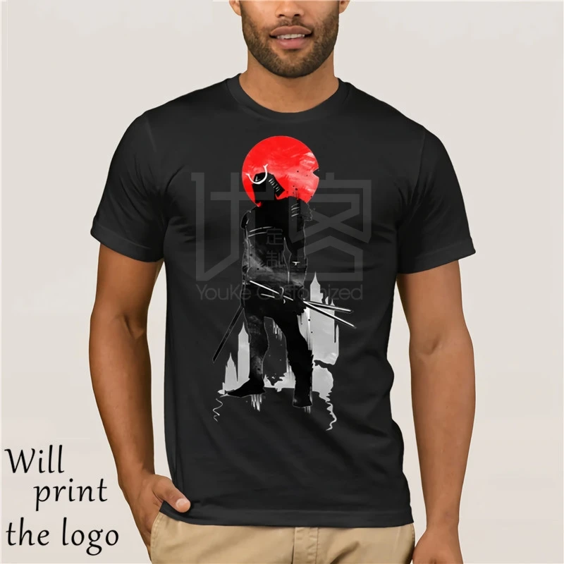 Футболка Giappone Tokyo Warrior Uomini T Camicia degli uomini di Stile Ретро стиль хип-хоп Звездные войны