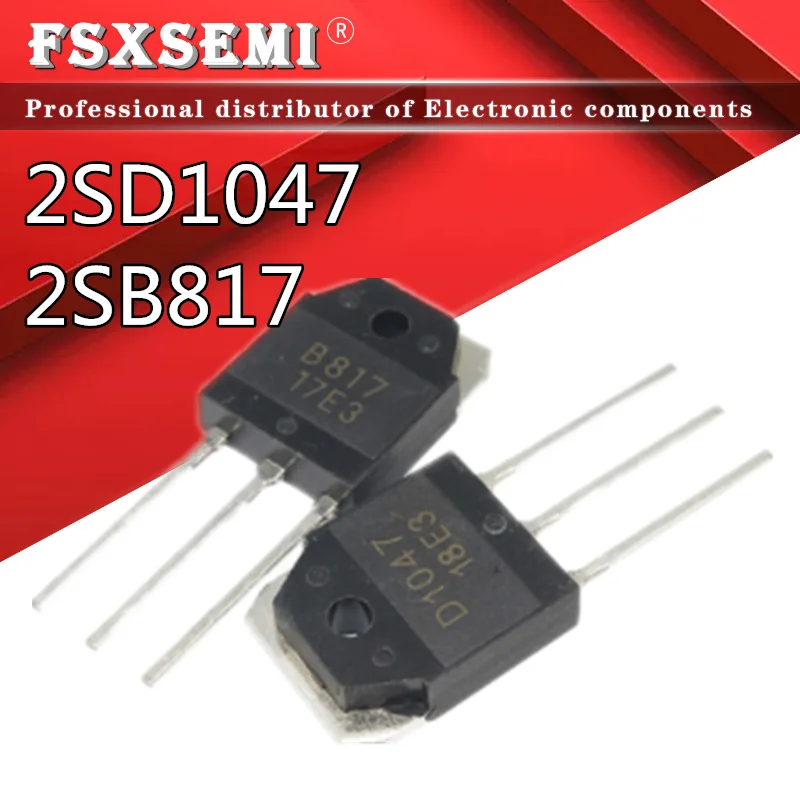 2SB817 2SD1047 TO-3P D1047 B817 транзисторы мощности TO-247 | Электронные компоненты и