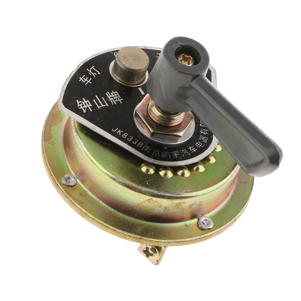 Car Truck Tractor Agricultural Vehicles Headlight 3 Position Switch Lock
