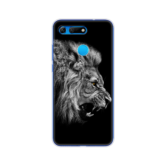 for Huawei Honor View 20 V20 Case TPU Funda Soft Silicone Cover For Honor V20 Capa Cute Animal pattern Silicone Phone