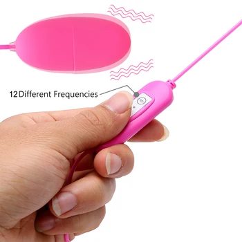 USB Single/Double Vibrating Eggs 12 Frequency Multispeed G Spot Vibrator Sex Toys for Women Adult Products Waterproof 5