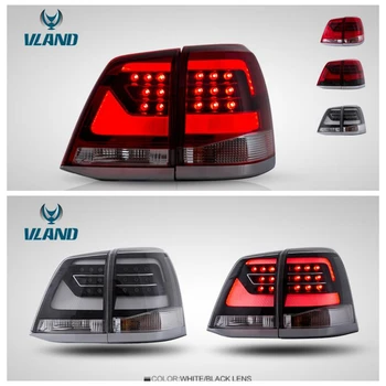 

Vland factory for car tail light for Land Cruiser LED tail lamp 2008 2015 with turn signal+DRL+brake light+reverse light