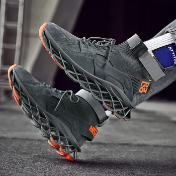 

Men Casual Shoes Sneaker Fashion Light Weight Men Trend Shoes casual sports shoes ultra light shock absorption wild trend shoes