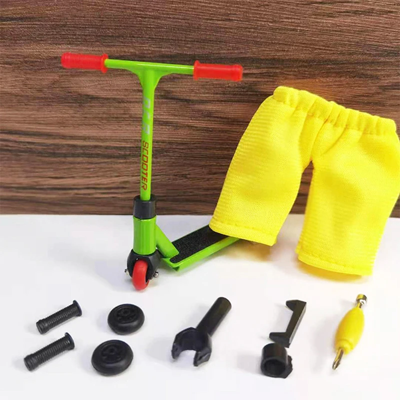 2021 Alloy Finger Scooter with Mini Scooters Tools and Board Skateboard Toy | Игрушки и хобби