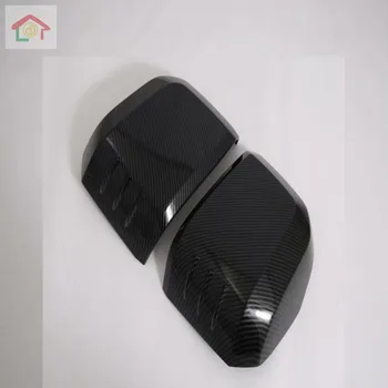 

For Toyota Hiace Granvia Commuter 2019 2020 Side Door Rearview Mirror Cap Cover Trim Exterior Accessories Sticker ABS