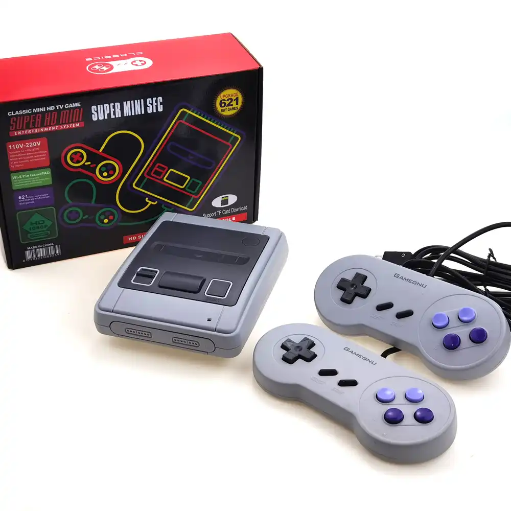 ミニビデオゲームコンソール内蔵621レトロゲームサポートhdmi Compati Snesゲームプレーヤーダブルハンドヘルドテレビゲームコンソール最高ギフト Handheld Game Players Aliexpress