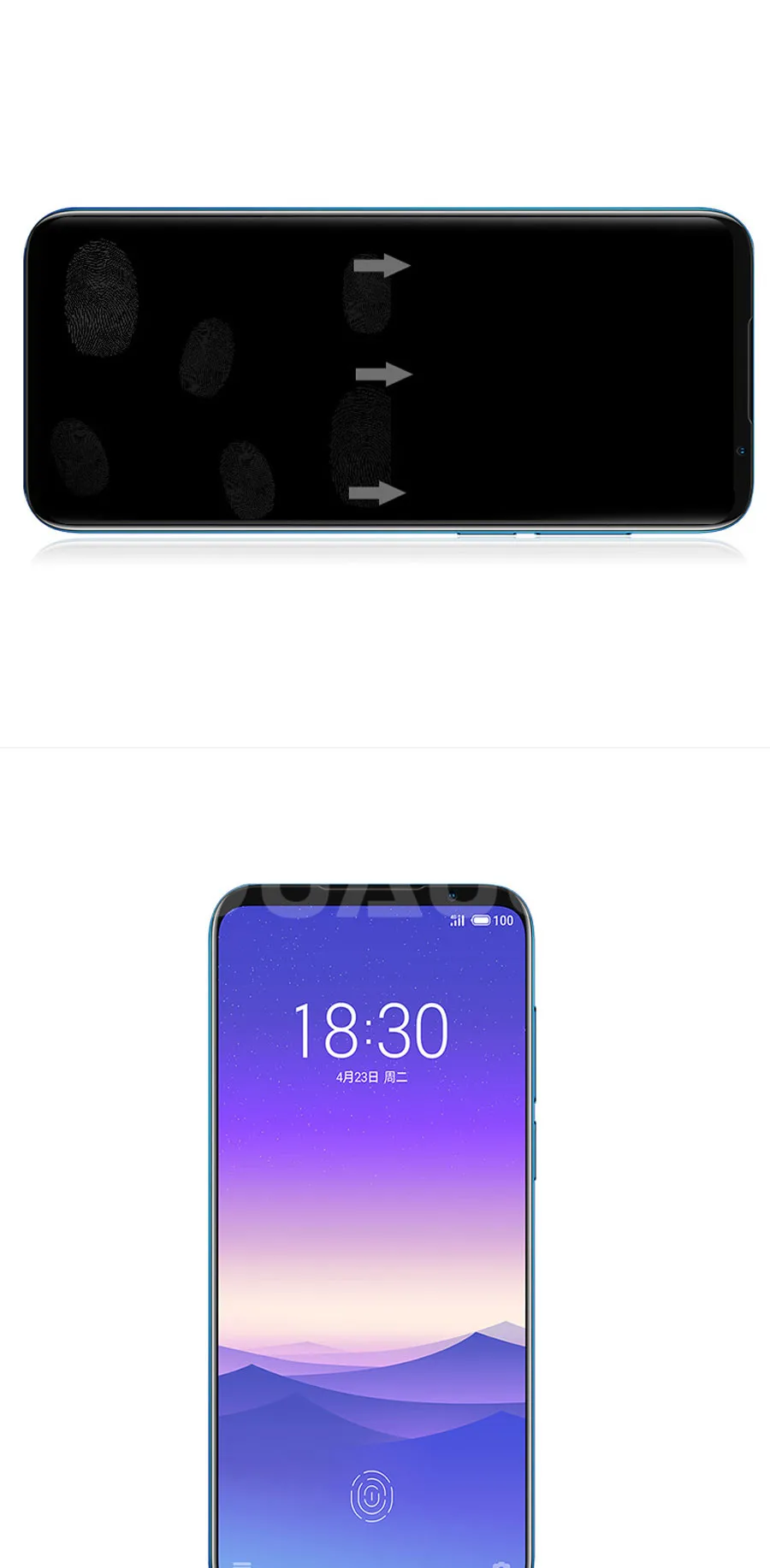 9D полностью изогнутое закаленное стекло для Meizu 16 th Plus 16S 16X 16XS X8 Note 8 9 M8 Pro 7 Plus Защитная пленка для экрана