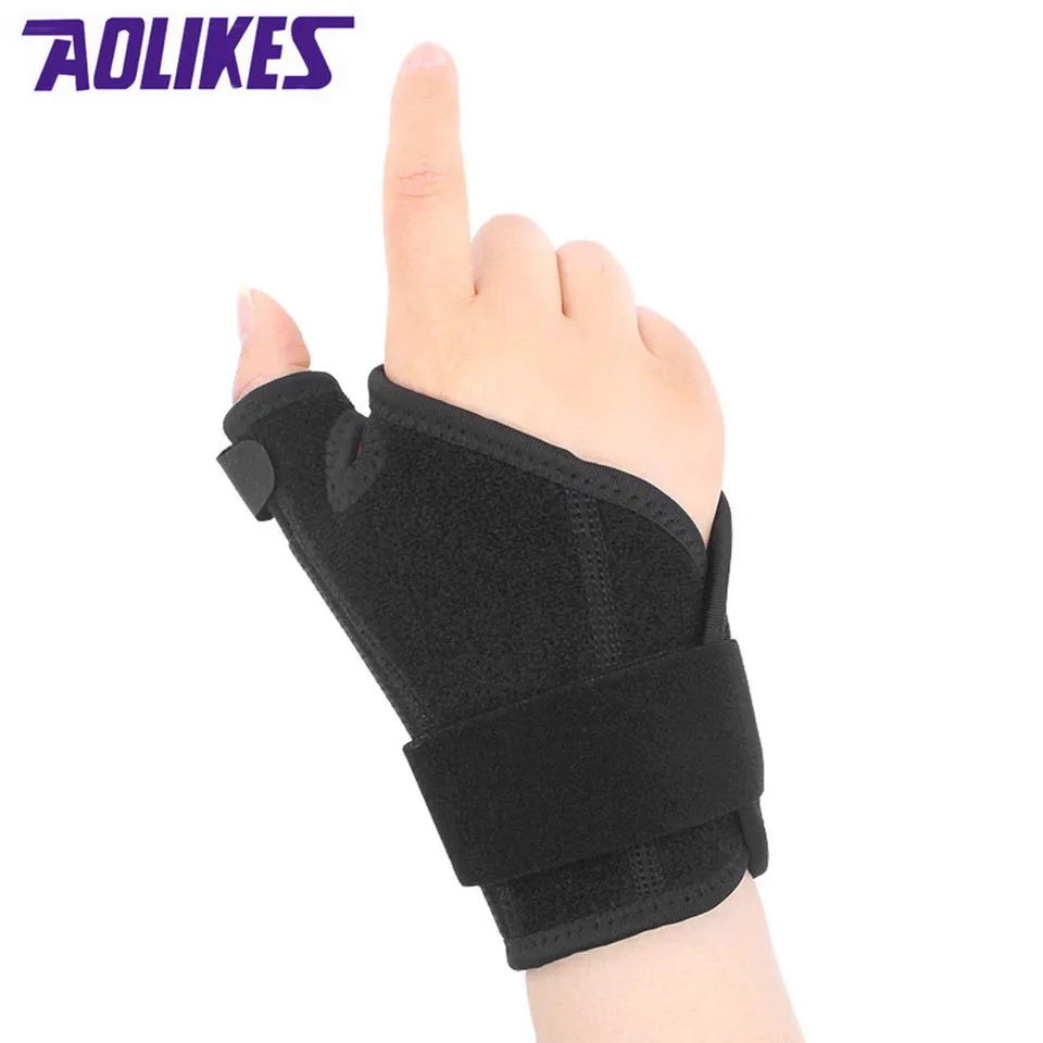 Thumb Splint 1Pcs Thumb Support Tendon Sheath Injury Recovery Hand Brace Fracture Sprain Fixed Wrist Band Arthritis