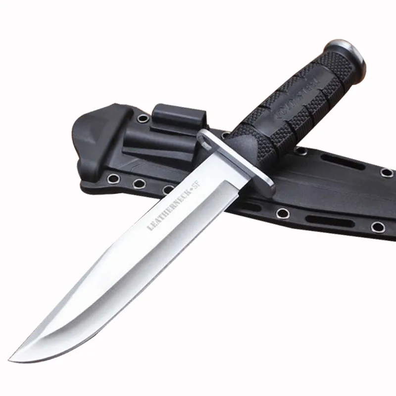 

Mengoing High Performance Military Tactical Knife 8Cr13Mov Steel Survival Multitool Knives with Fire Starter,LED Light