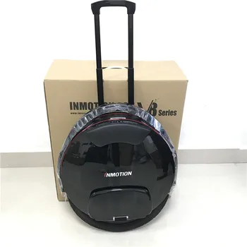 شراءالأصلي INMOTION V8F الذاتي دراجة رجل كهربائية سكيت مع المدمج في المقود مكافحة تدور زر 16
