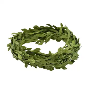 

80 Meters Artificial Green Leaves Hanging Plant for Wedding Party Wall Decor Artificial Willow Leaves