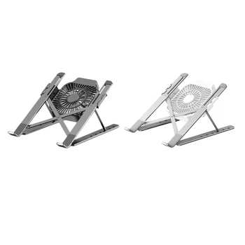 

Stand, Portable Lift with Fan Cooling Stand, Support Game Notebooks and Business Notebooks Under 17 Inches