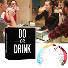 2021 Board Games Drinking Card Game for Adults Dare or Shots for Pre Drinks Strategy Parties camping birthday Game card