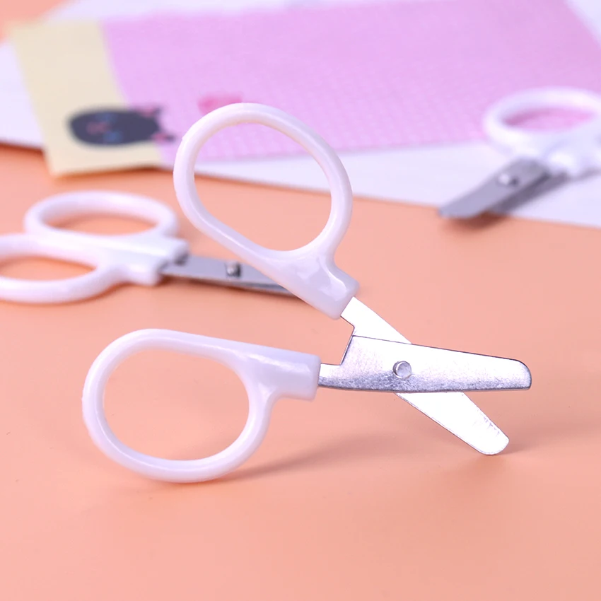 

Mini Stainless Steel Household Scissors Office Paper Cut Scissors Sharp Shears Students DIY Scissor Cutting Tool 1PC