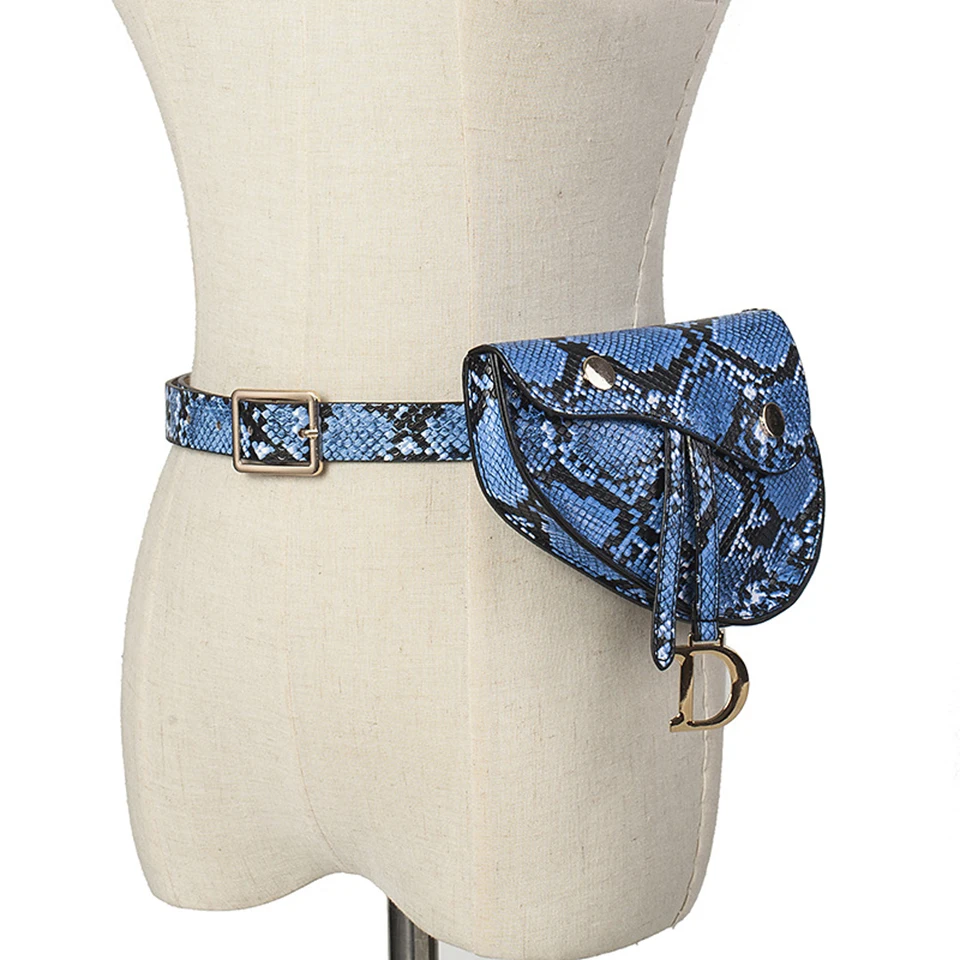 Женская сумка на пояс неоновый зеленый Femmes Fanny Pack Serpent Ceinture Sac Girl Serpentine Mini модные сумки voyage hanche Bum sac