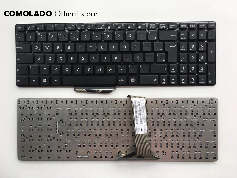 West Balkans Brazil Hebrew Swiss Keyboard for ASUS K55V K55 K55A K55VD K55VJ K55VM K55VS A55 A55V A