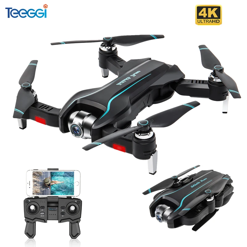

S17 RC Drone with 4K Adjustable Wide-Angle Camera Foldable Quadcopter Optical Flow Dron RC Helicopter VS SG901 SG106 XS816