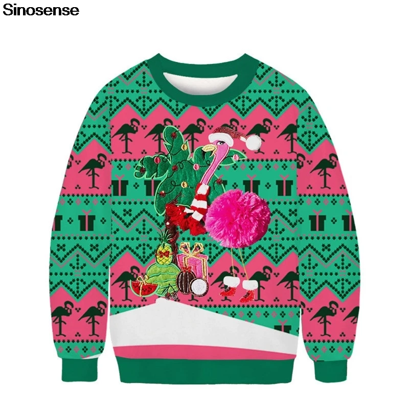 Men Women Pullover Ugly Christmas 