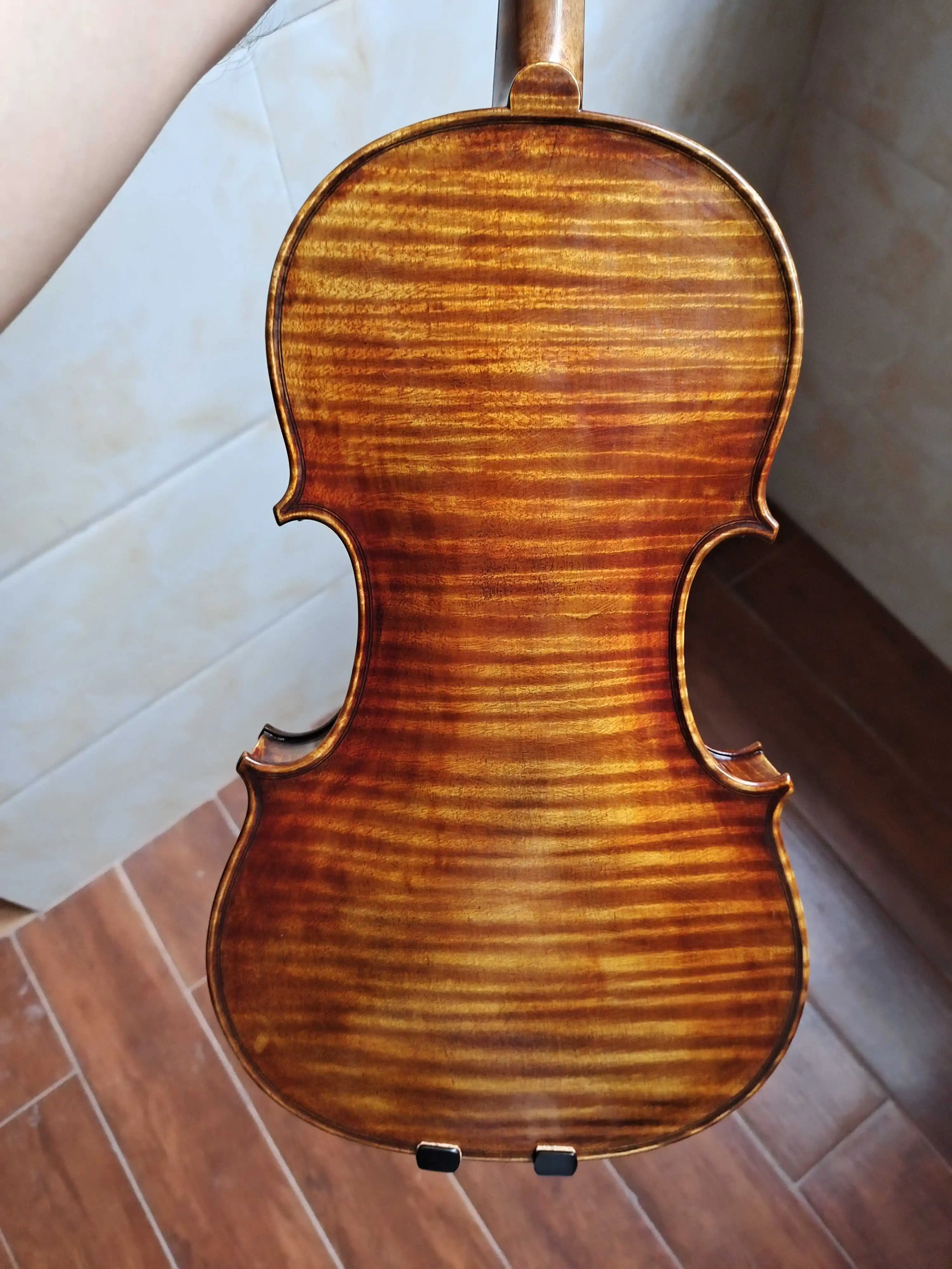 Acoustic Violin 4/4 3/4 Handmade Stradivarius Violin Professional Performance