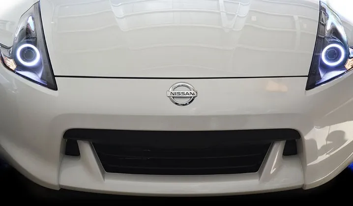 Для Nissan 370Z 2009 2010 2011 2012 2013- супер яркий белый цвет 3528 SMD комплект светодиодов «глаза ангела» дневной ходовой светильник DRL