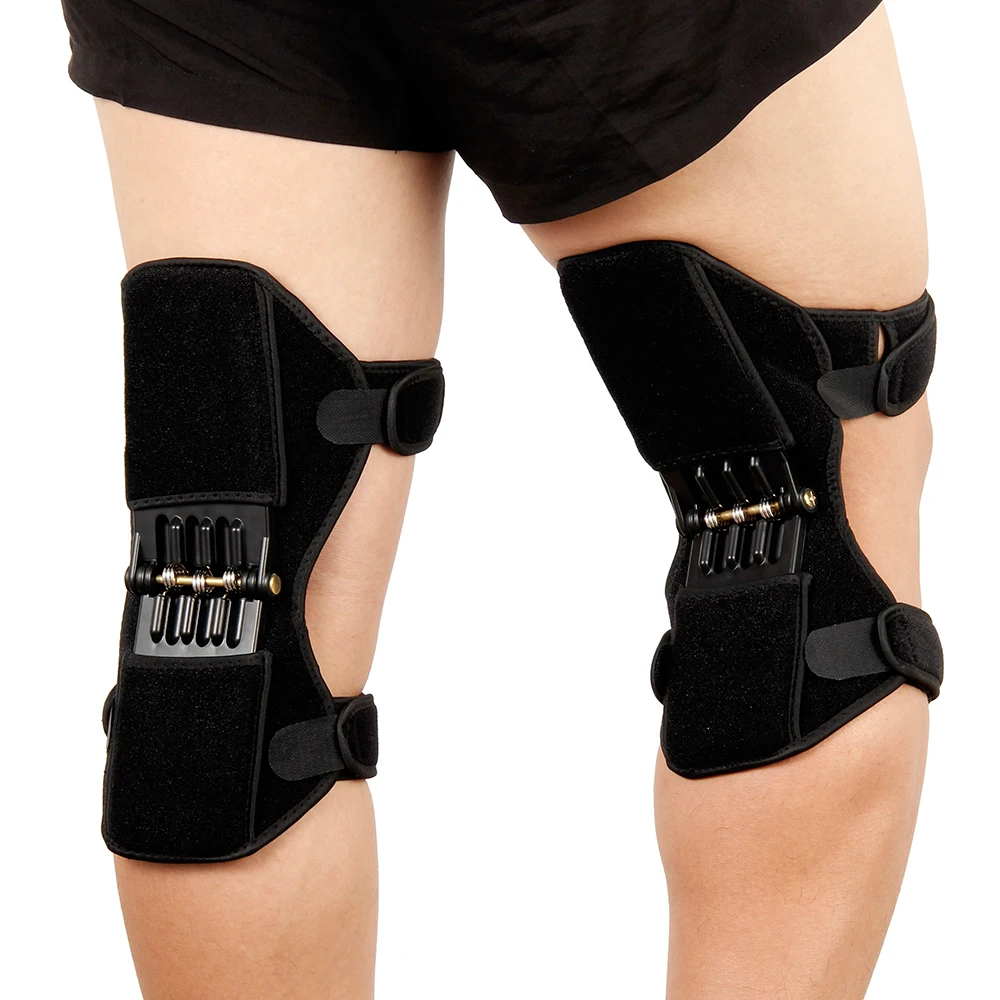 

Spring Knee Booster Removable Spring Adjustable Knee Support Pad Sleeve Knee Support Knee