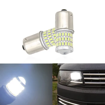2x 1156 Canbus Ba15s P21w S25 Led Daytime Running Lights Drl Bulbs For T5 T6 Transporter Daylights Car Styling Leather Bag