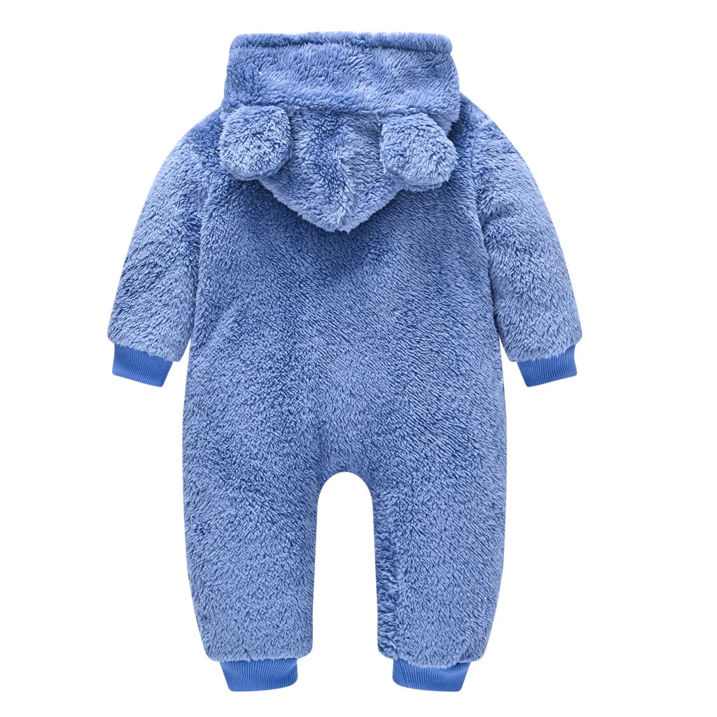 autumn winter jumpsuit for newborns New born romper Baby girl clothes thick hooded windproof outerdoor girl boy snowsuit