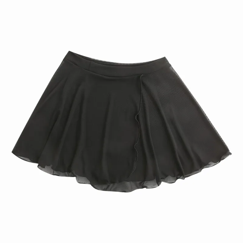 

Dance Skirts Lycra Cotton Dance Baby Girls Kids Children Ballroom Dancing Shorts Mini Skirts Solid Color Ballet Dance Clothes