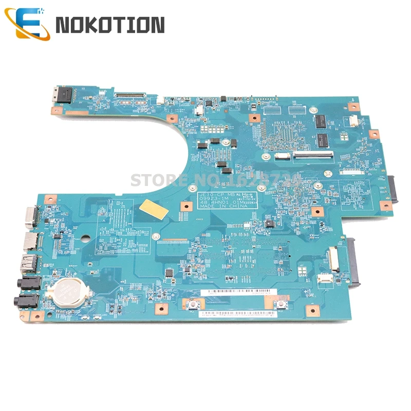 NOKOTION JE70-CP MB 09923-1M 48.4HN01.01M для acer aspire 7741 7741G PC материнская плата MBPT401001 MBN9Q01001 HM55 DDR3 Бесплатный процессор