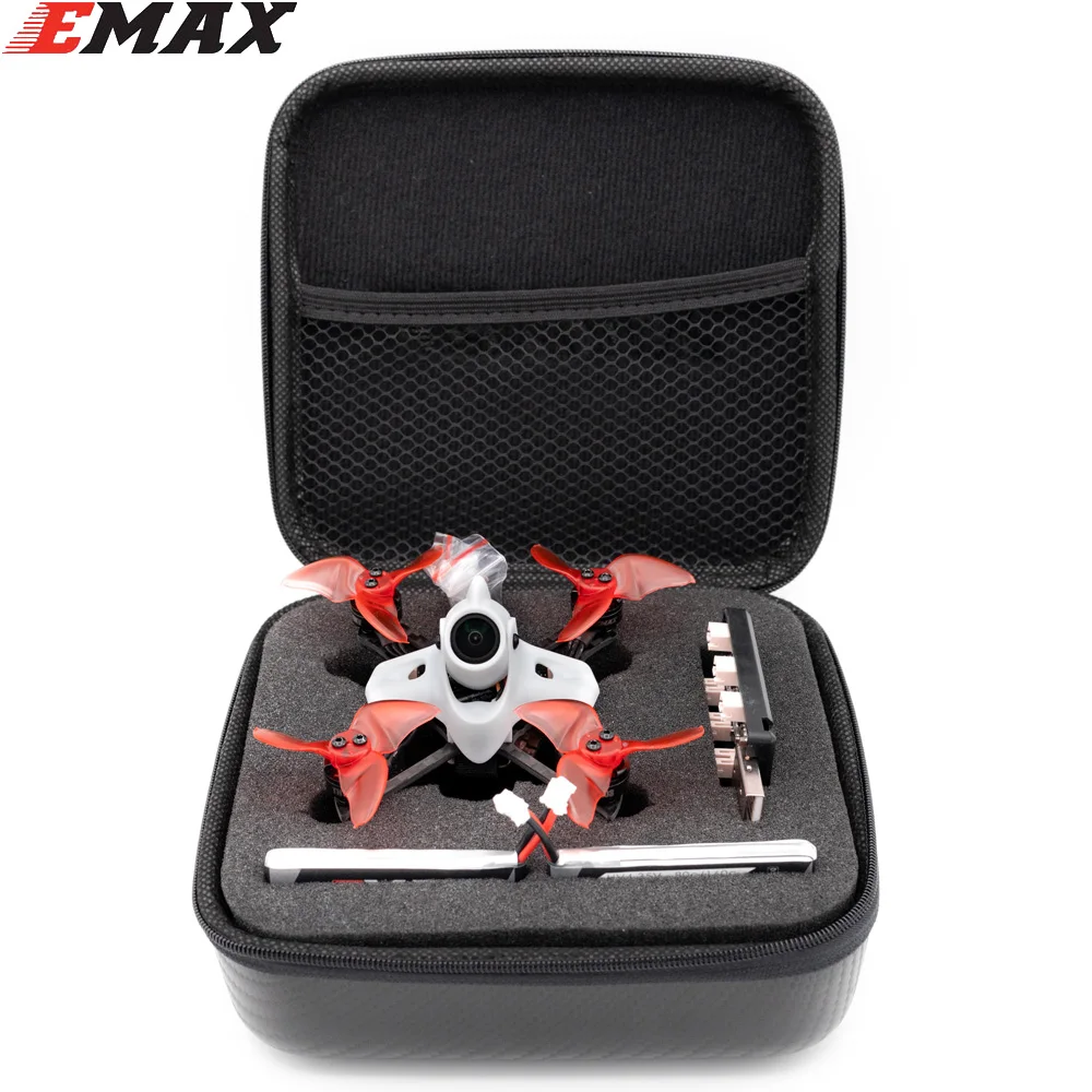 Emax TINY II Race Indoor FPV Racing Drone Carbon With F4 FC / 1103 7500KV motor / Runcam Nano 2 Camera Support 5.8G FPV Glasses 3